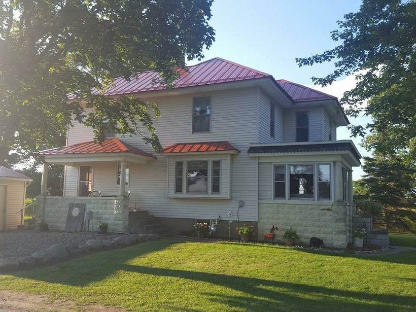 Steel Master Roofing install: Standing Seam, Burnished Slate