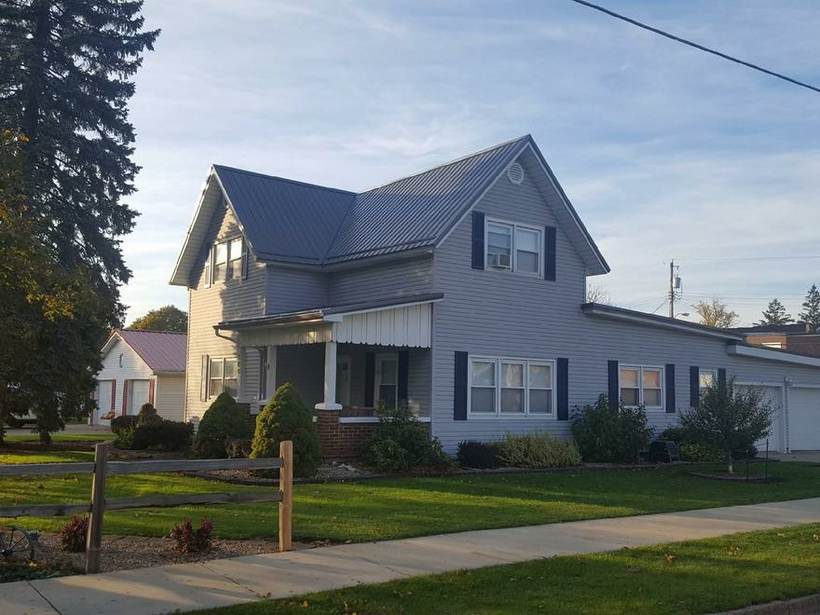 Steel Master Roofing install: Standing Seam, Burnished Slate