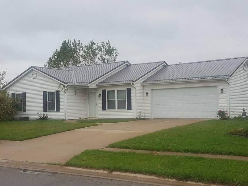 Steel Master Roofing install: Standing Seam, Burnished Slate