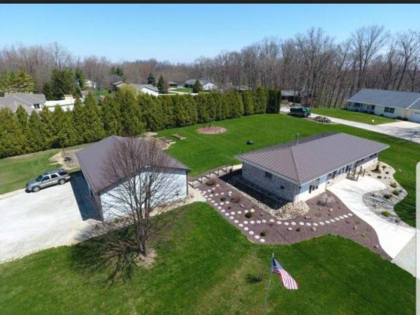 Steel Master Roofing install: Warsaw, Standing Seam, Burnished Slate