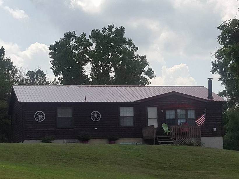Steel Master Roofing install: Elkhart, Coal Black