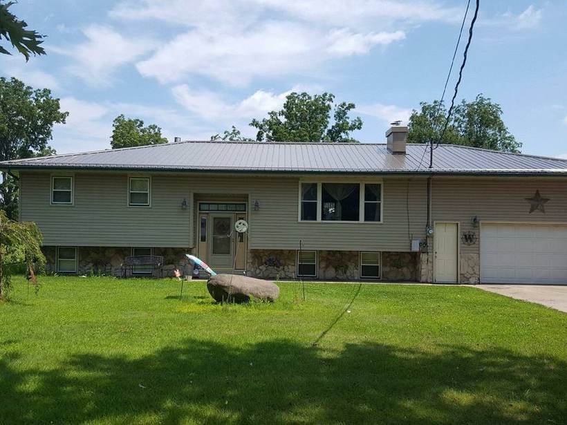 Steel Master Roofing install: Elkhart, Coal Black