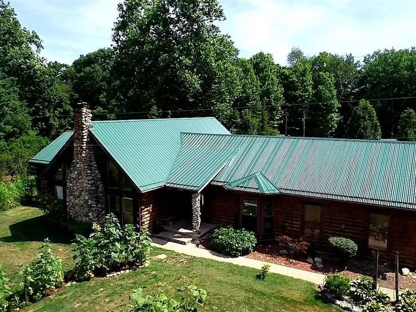 Steel Master Roofing install: Buchanan, Evergreen