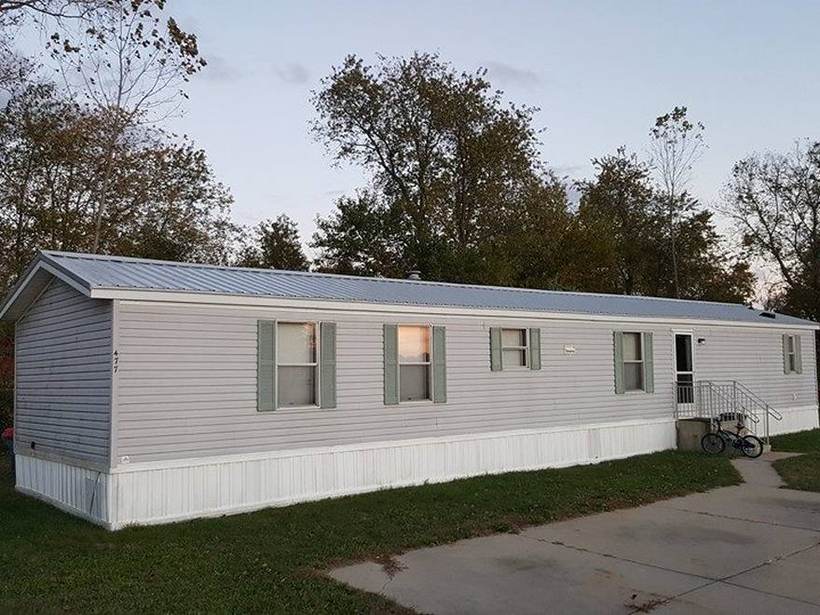 Steel Master Roofing install: Goshen, Rustic Red
