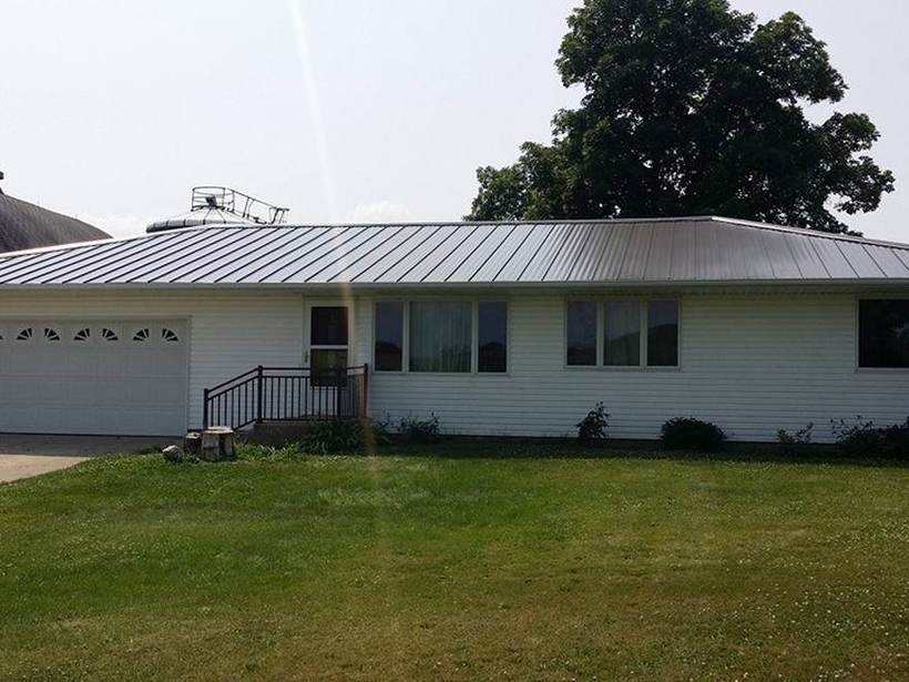 Steel Master Roofing install: Standing Seam