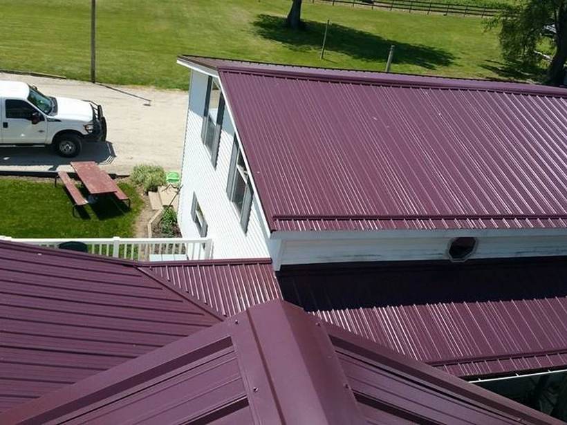 Steel Master Roofing install: Albion, Exposed Fastener