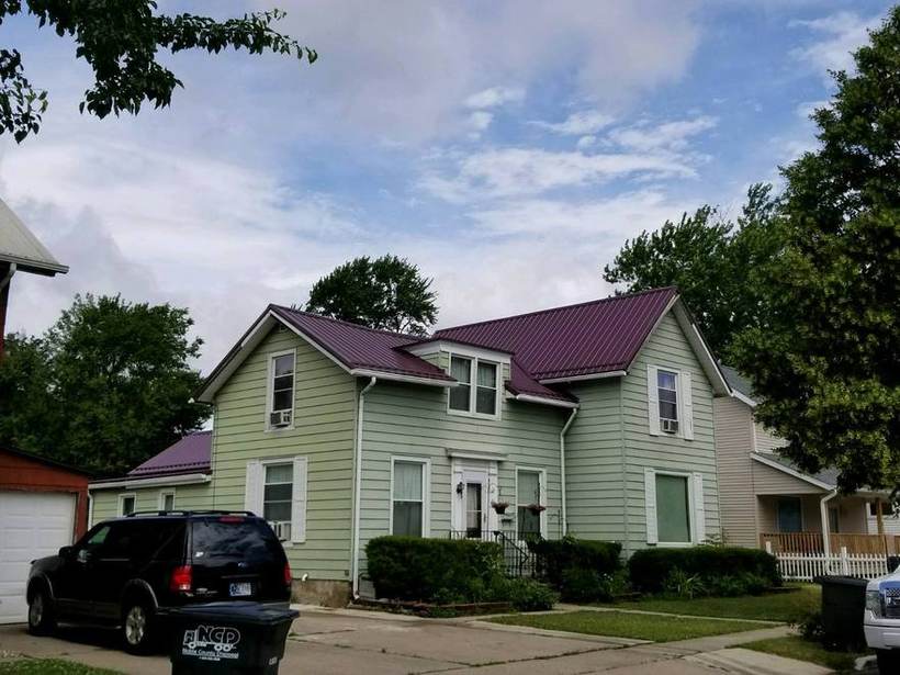 Steel Master Roofing install: Standing Seam