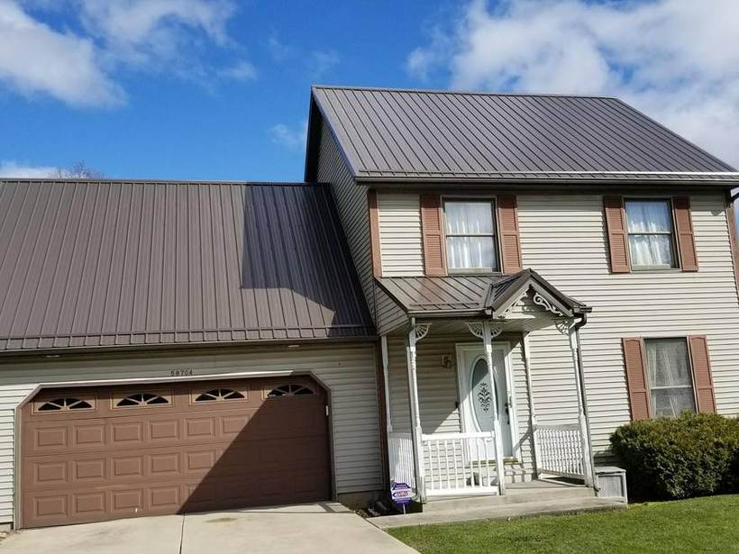 Steel Master Roofing install: Elkhart, Standing Seam