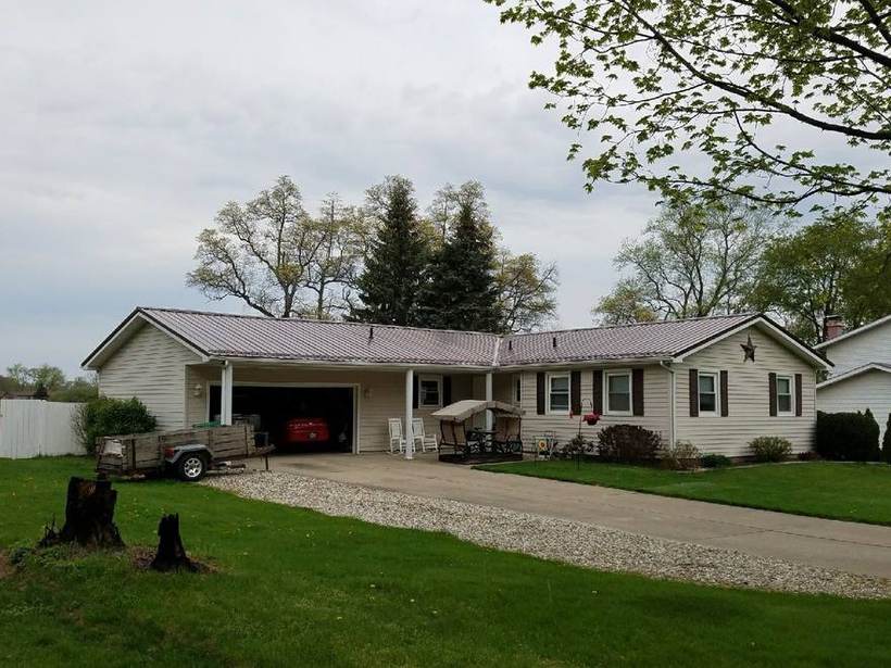 Steel Master Roofing install: Standing Seam