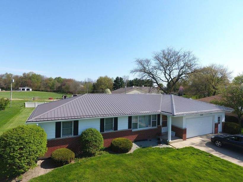 Steel Master Roofing install: Standing Seam