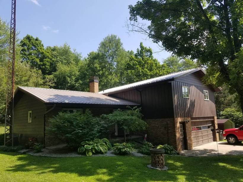 Steel Master Roofing install: Standing Seam