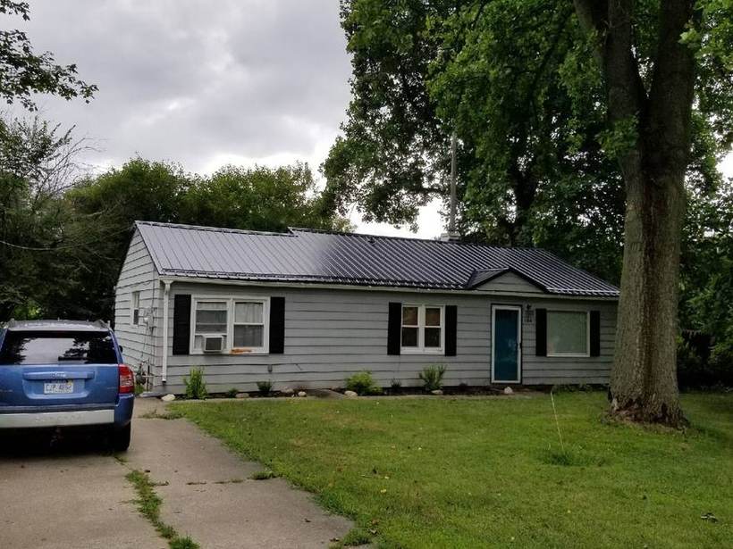Steel Master Roofing install: Standing Seam