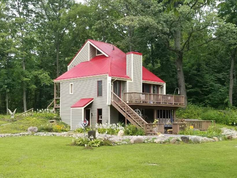 Steel Master Roofing install: Standing Seam