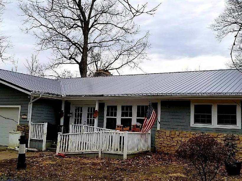 Steel Master Roofing install: Exposed Fastener