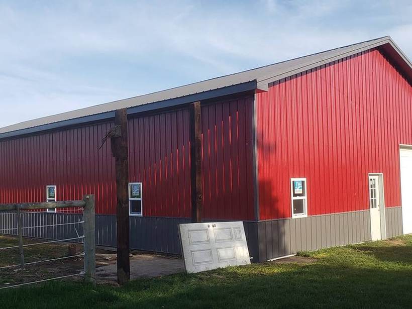 Steel Master Roofing install: Niles