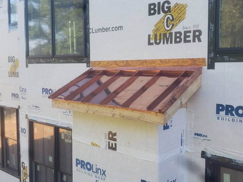 Steel Master Roofing install: Granger