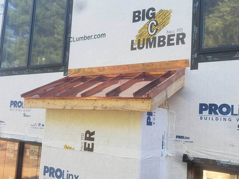 Steel Master Roofing install: Granger