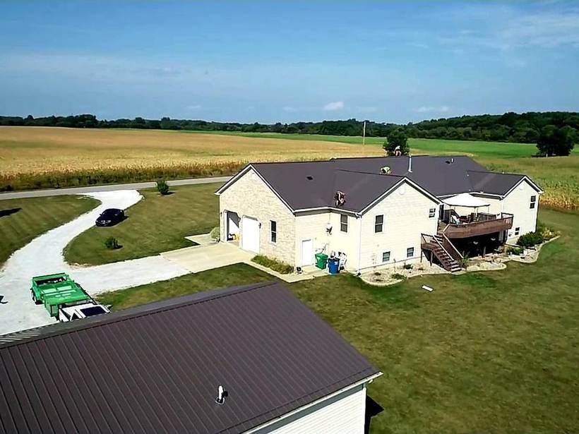 Steel Master Roofing install: Metal Shingles