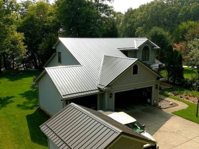 Steel Master Roofing install: Osceola, Exposed Fastener