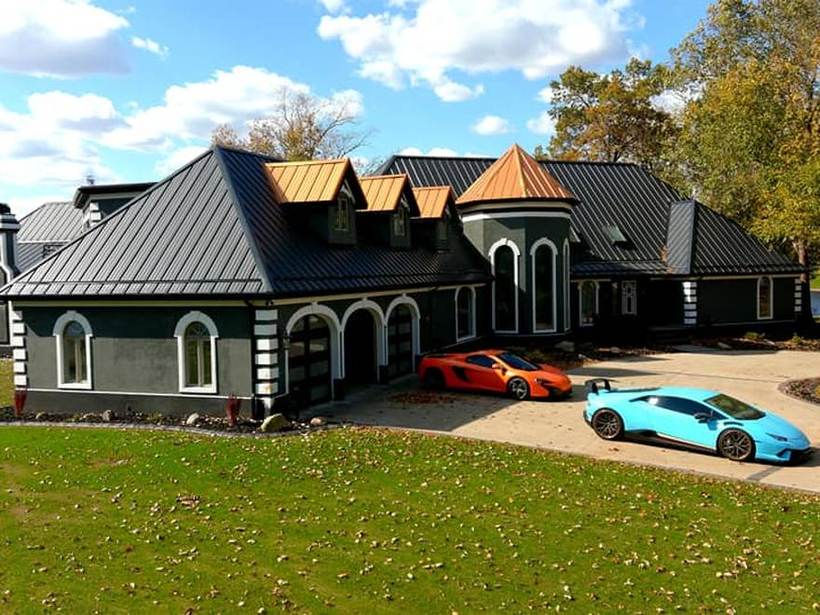 Steel Master Roofing install: Metal Shingles