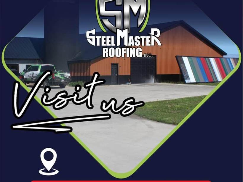Steel Master Roofing install: Standing Seam