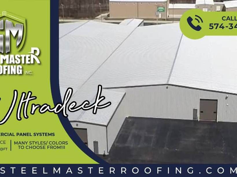 Steel Master Roofing install: Commercial