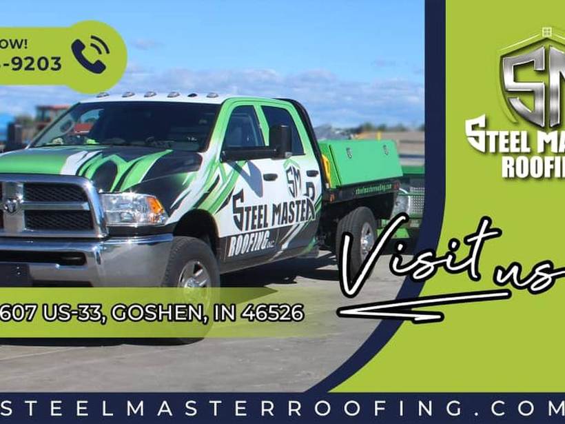Steel Master Roofing install: Standing Seam
