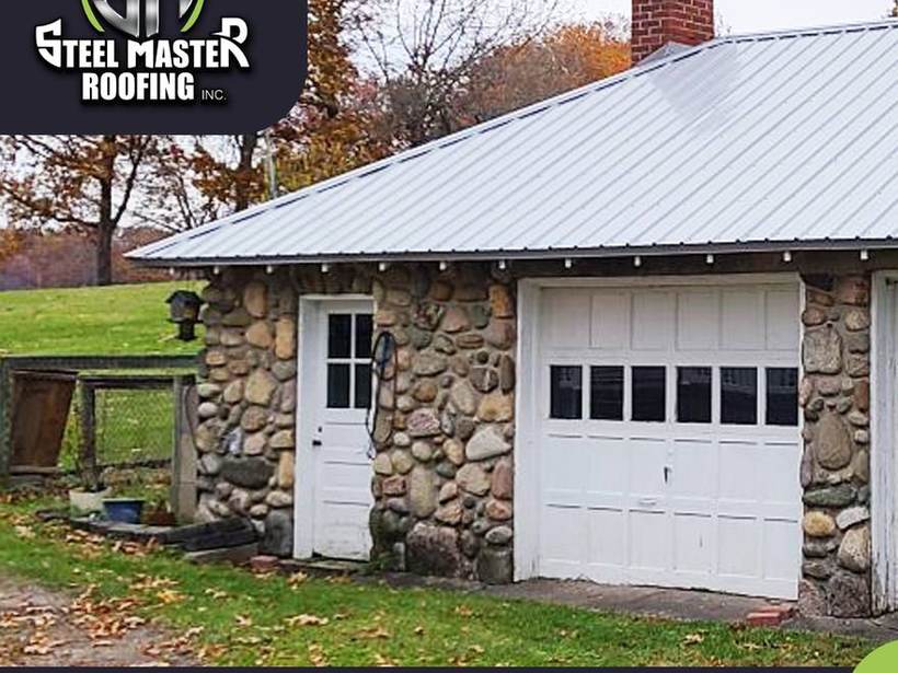Steel Master Roofing install: Exposed Fastener
