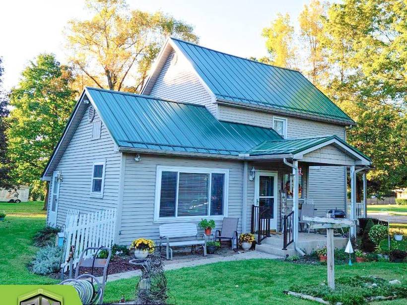 Steel Master Roofing install: Standing Seam