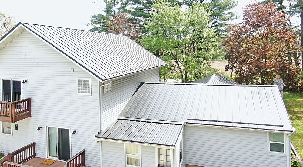 Steel Master Roofing install: niles - Standing Seam