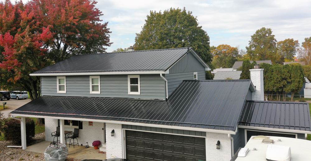 Steel Master Roofing install: goshen - Install Progress
