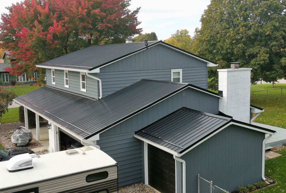 Steel Master Roofing install: goshen - Install Progress