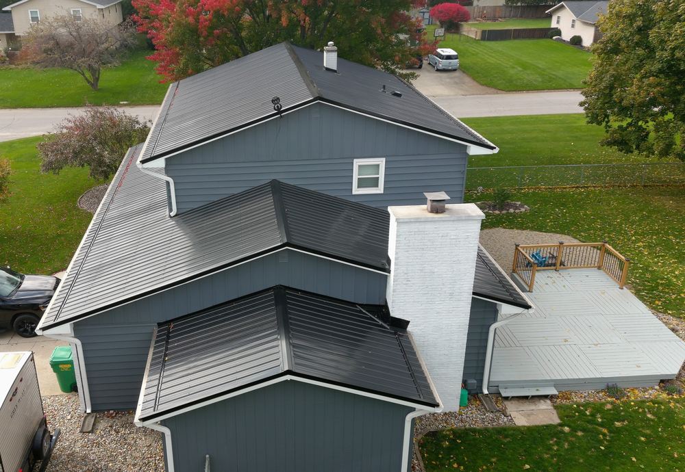 Steel Master Roofing install: goshen - Install Progress
