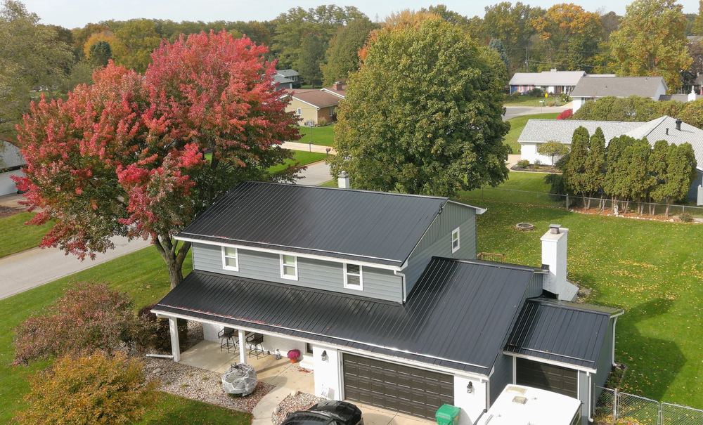 Steel Master Roofing install: goshen - Install Progress