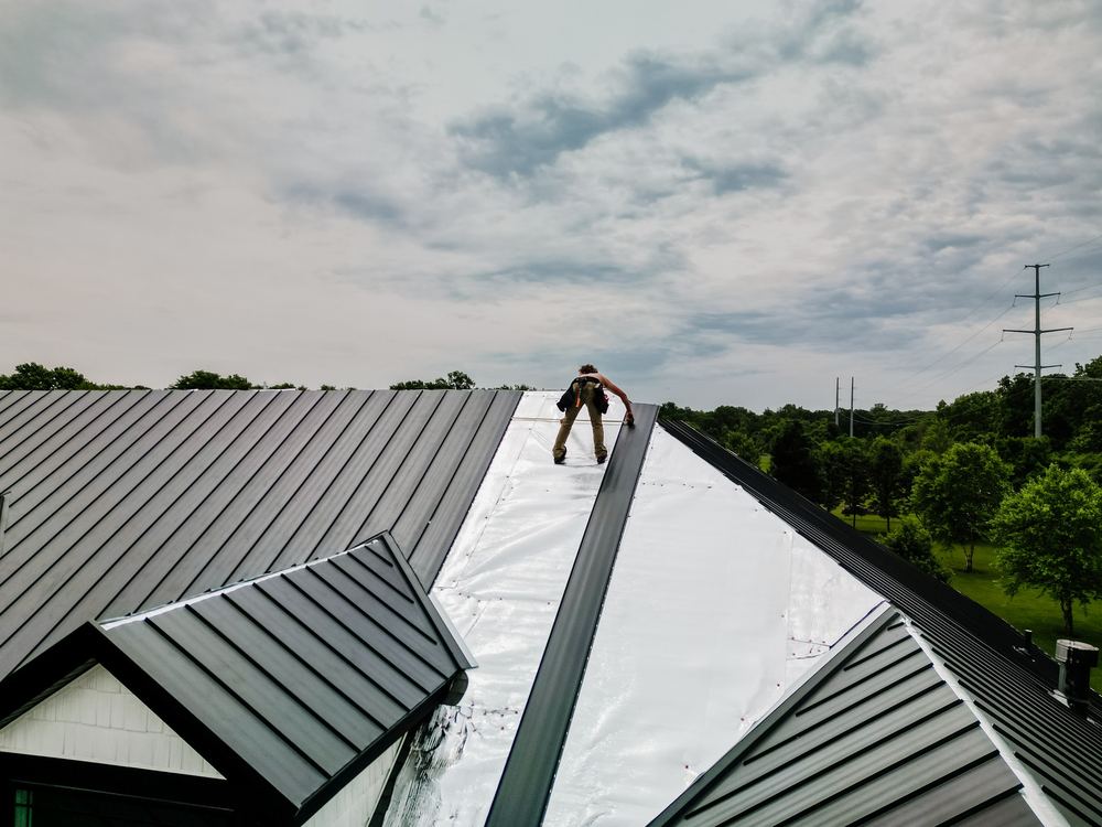 Steel Master Roofing install: Michiana - Standing Seam