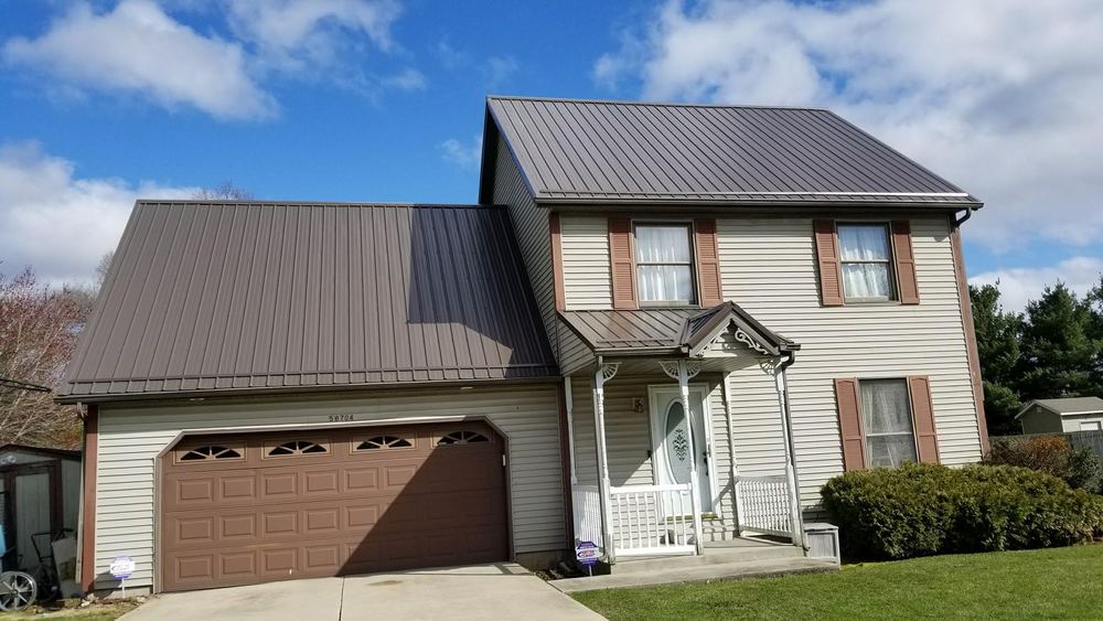 Steel Master Roofing install: elkhart - Exposed Fastener