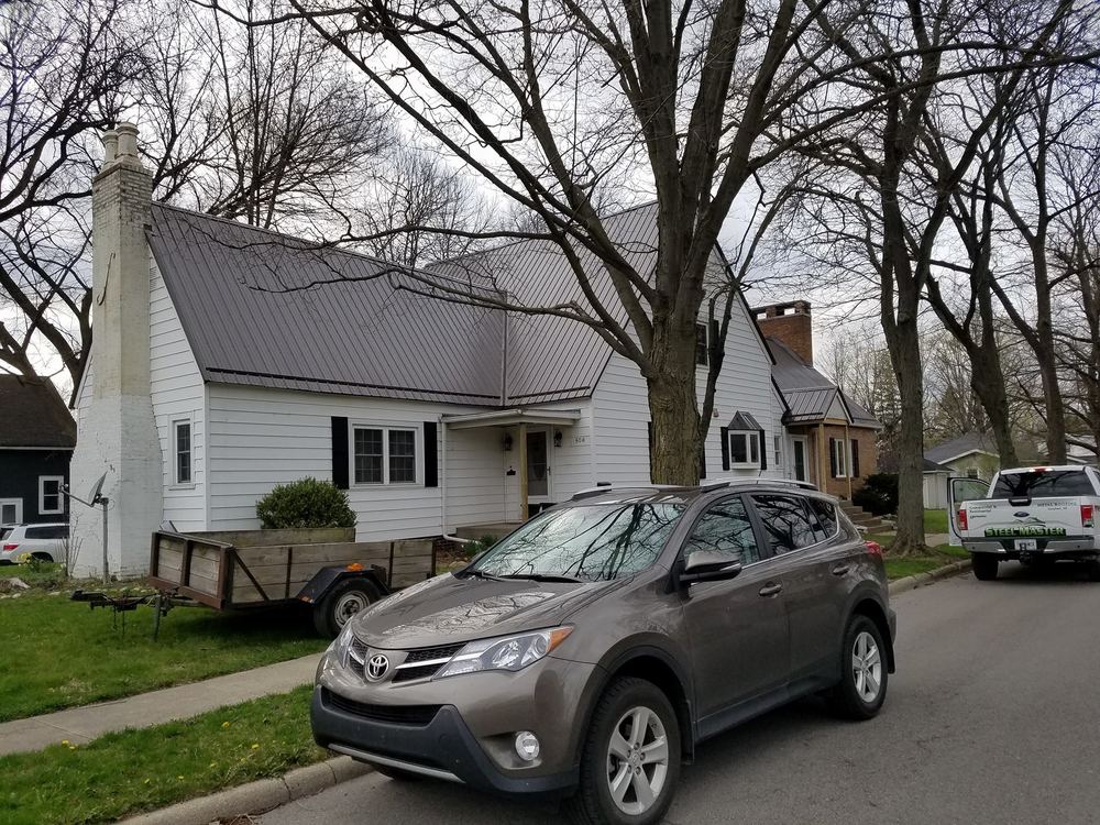 Steel Master Roofing install: warsaw - Install Progress