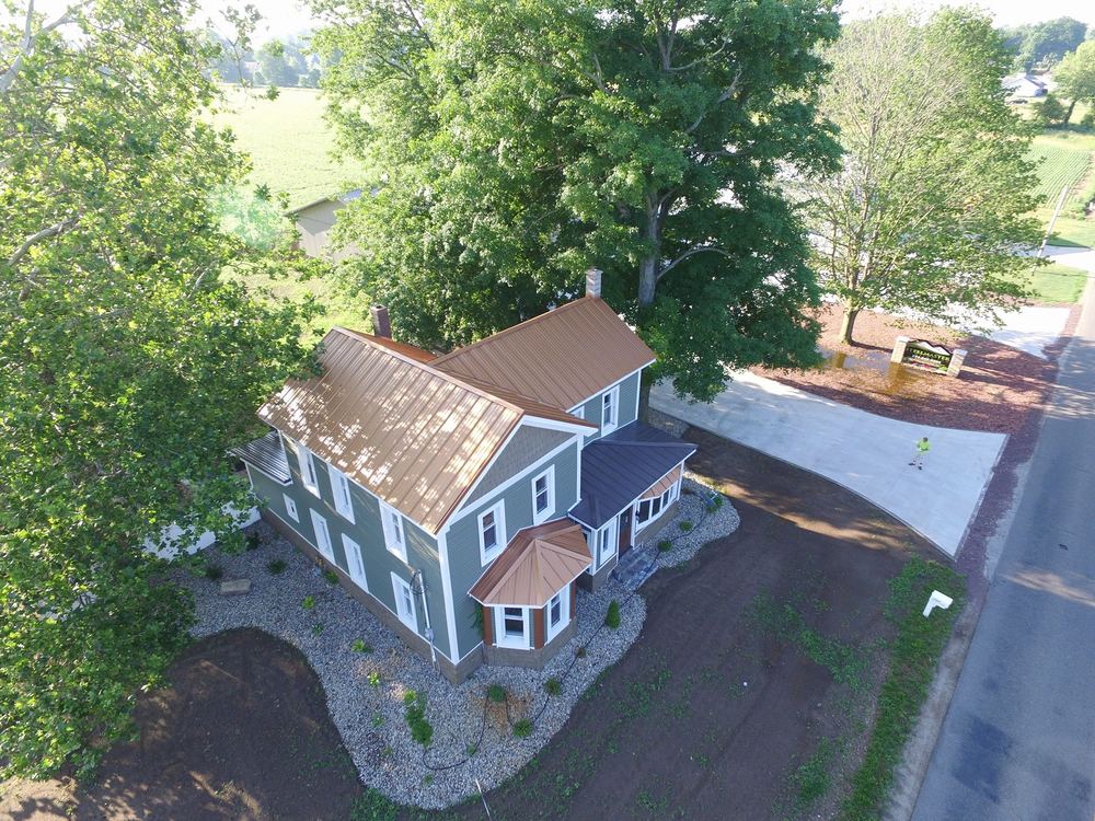 Steel Master Roofing install: Goshen - Standing Seam