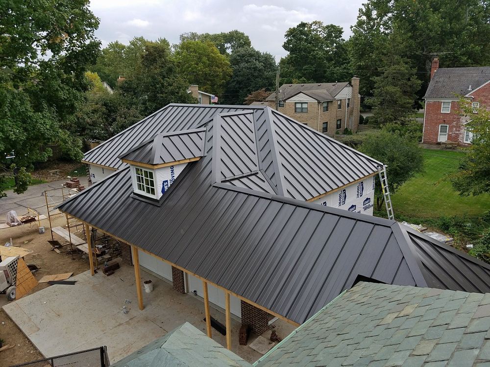 Steel Master Roofing install: Warsaw - Standing Seam