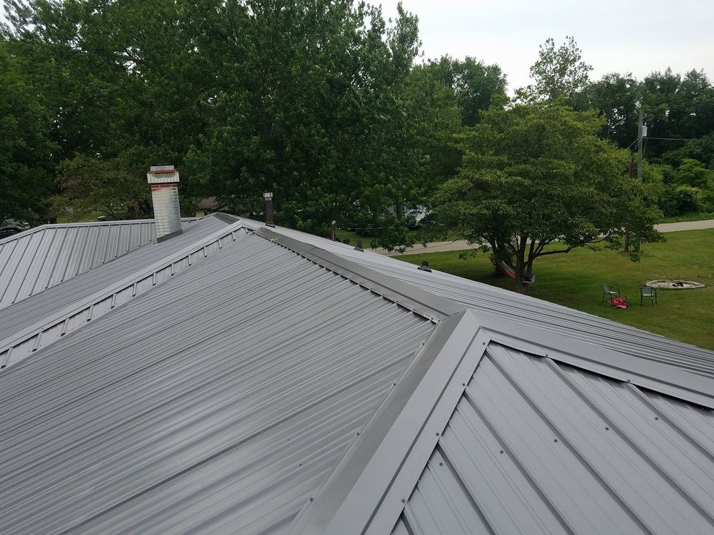 Steel Master Roofing install: goshen - Install Progress