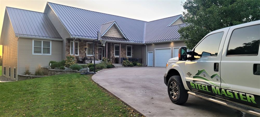 Steel Master Roofing install: goshen - Concealed Fastener