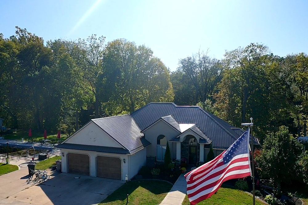 Steel Master Roofing install: goshen - Exposed Fastener