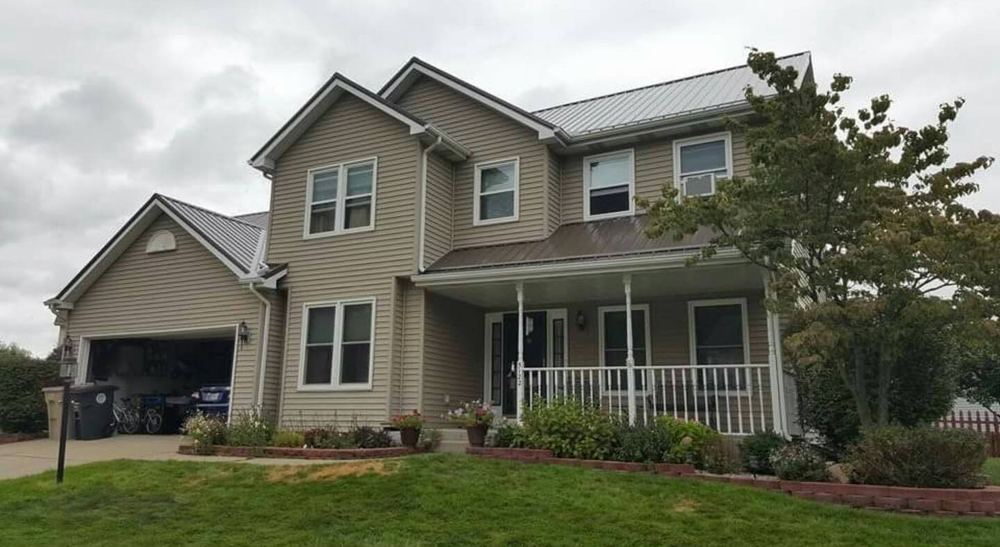 Steel Master Roofing install: Warsaw - Standing Seam