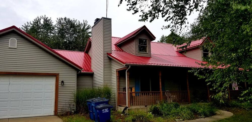 Steel Master Roofing install: new-carlisle - Standing Seam