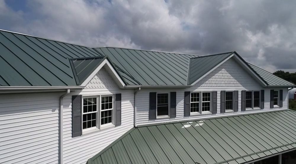 Steel Master Roofing install: goshen - Standing Seam