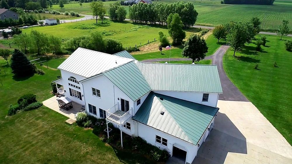 Steel Master Roofing install: goshen - Standing Seam