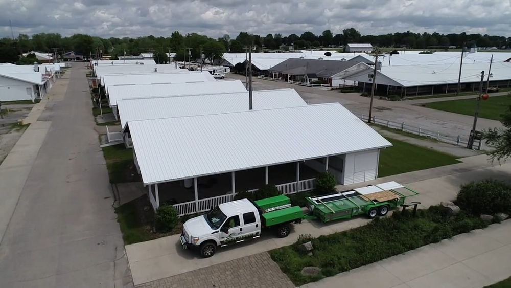 Steel Master Roofing install: elkhart - Commercial