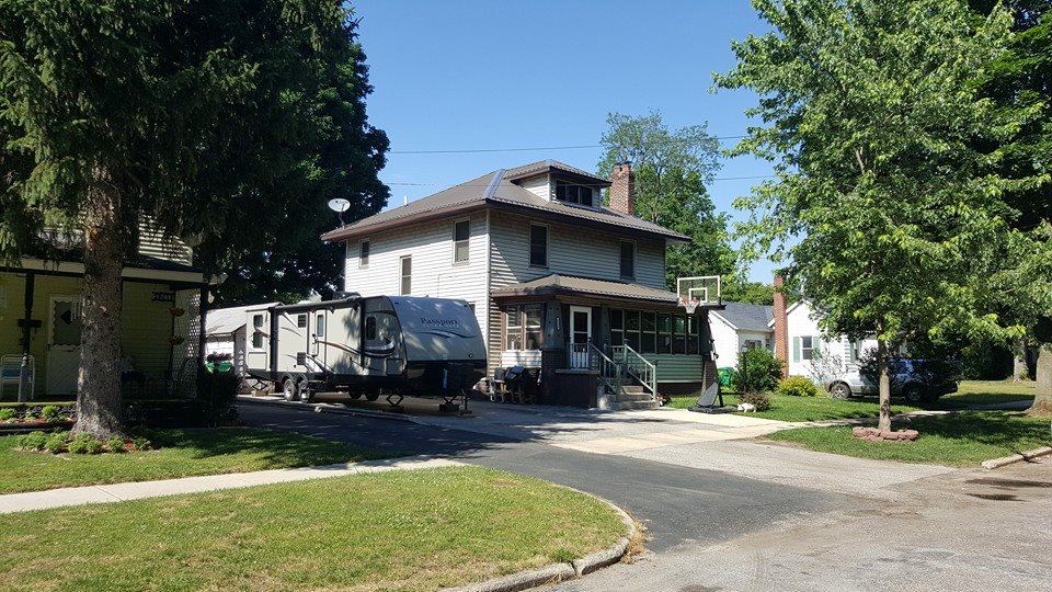 Steel Master Roofing install: niles - Install Progress - burnished slate