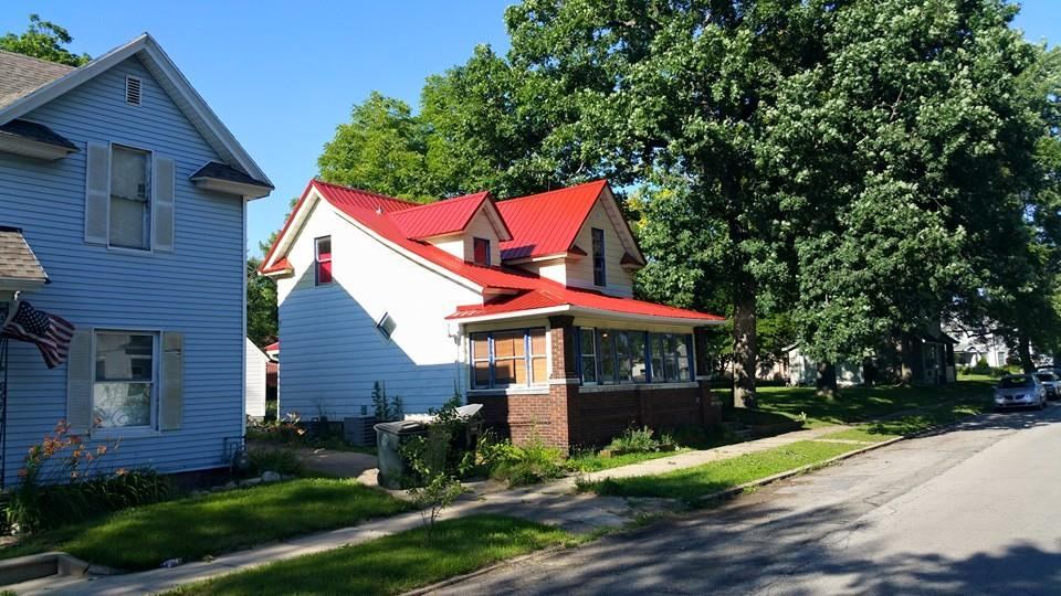 Steel Master Roofing install: south-bend - Before After