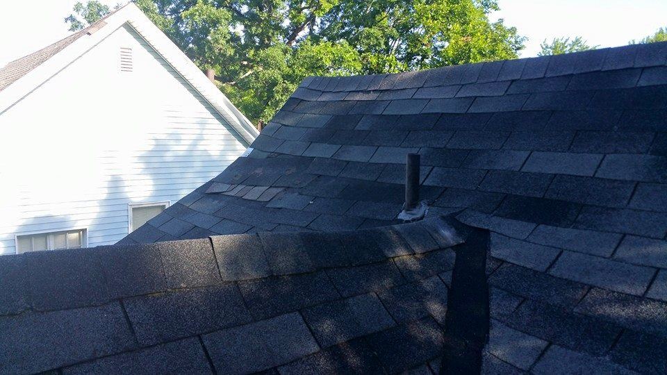 Steel Master Roofing install: south-bend - Before After